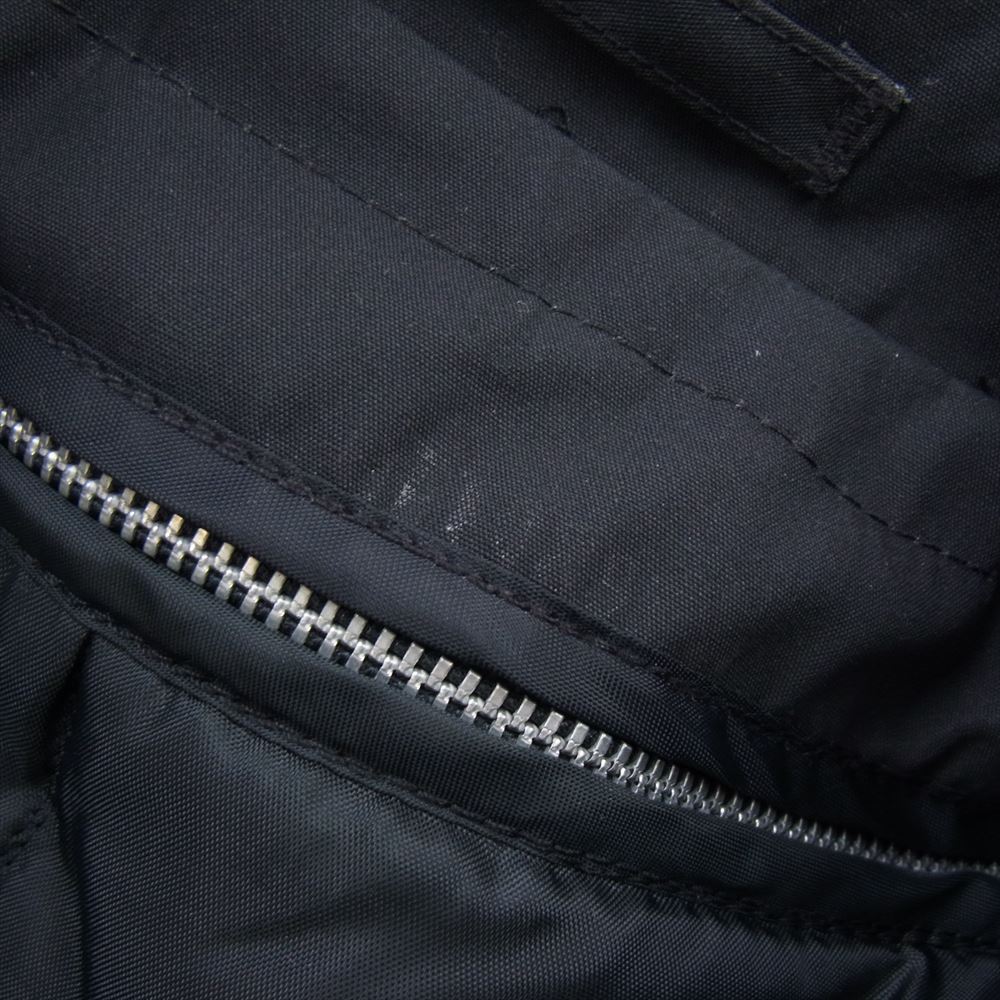 米海軍 8405 01 308 88710 ALL WEATHER COAT オールウェザー ライナー付き トレンチ コート 海軍 ブラック系 46L【中古】