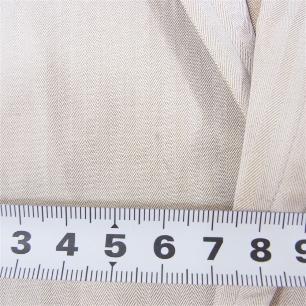 AURALEE オーラリー A22SJ01FH WASHED FINX HERRINGBONE JACKET ウォッシュド フィンクス ヘリンボーン ジャケット ベージュ系 5【中古】
