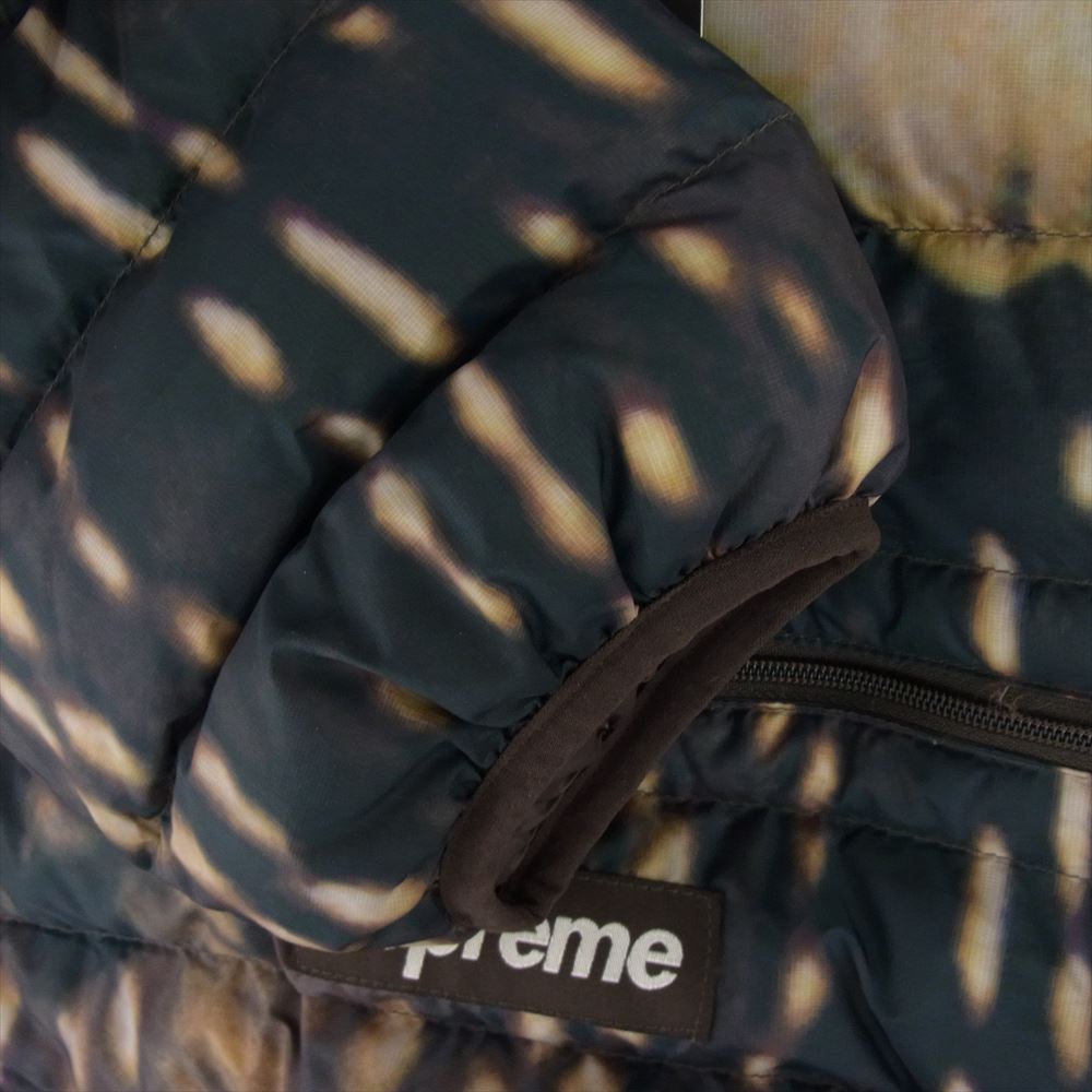 Supreme シュプリーム 23AW Micro Down Half Zip Hooded Pullover Deer マイクロ ダウン ディル ハーフ ジップ ホーデット プルオーバー L【中古】