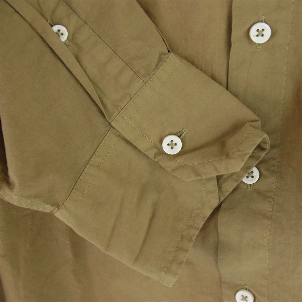 ザ シンゾーン 20SMSBL59 コットン ウィン ディシャツ 長袖 ブラウス カーキ系 FREE【中古】