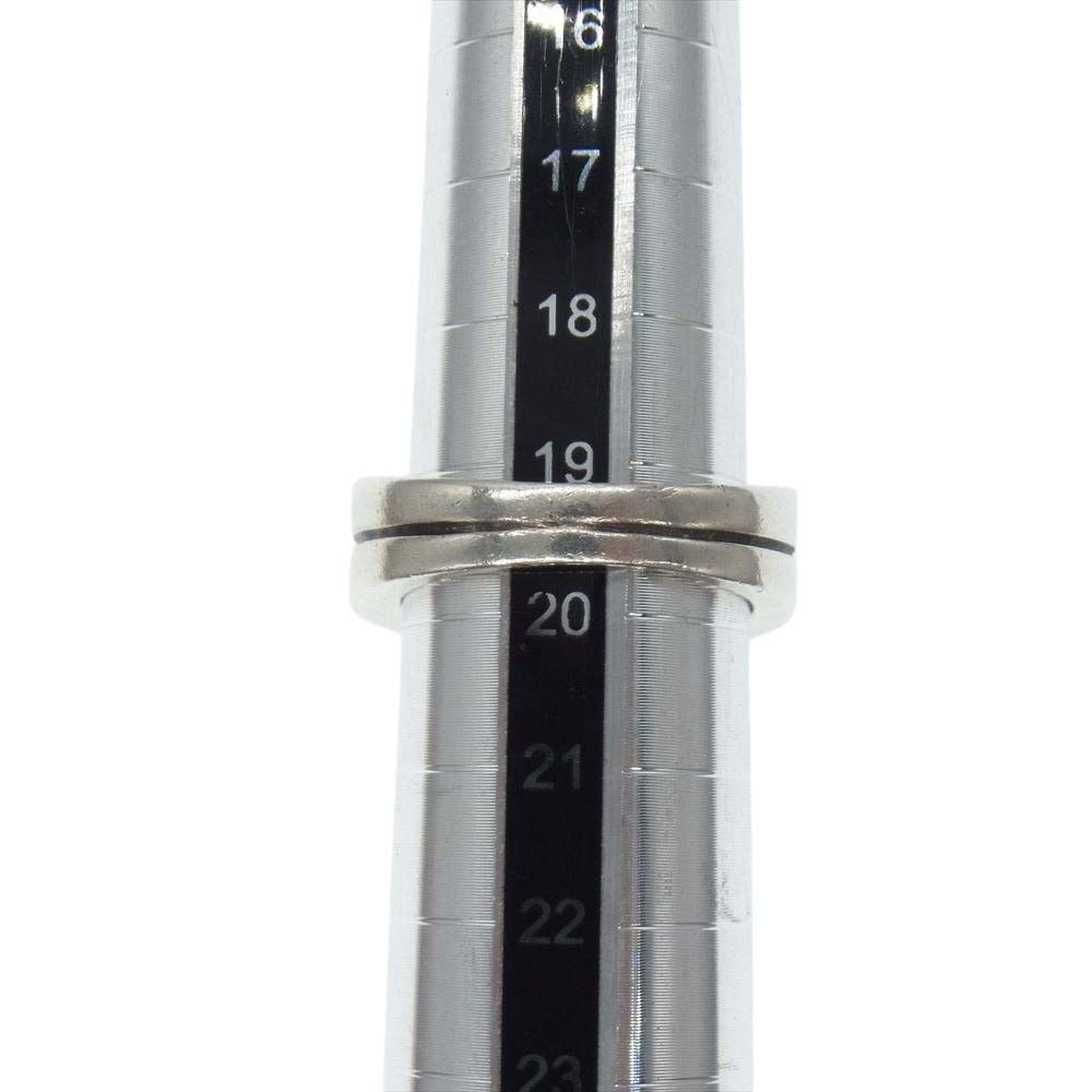 STANLEY GUESS スタンリーゲス アーマー バンド リング シルバー系 19.5号【中古】