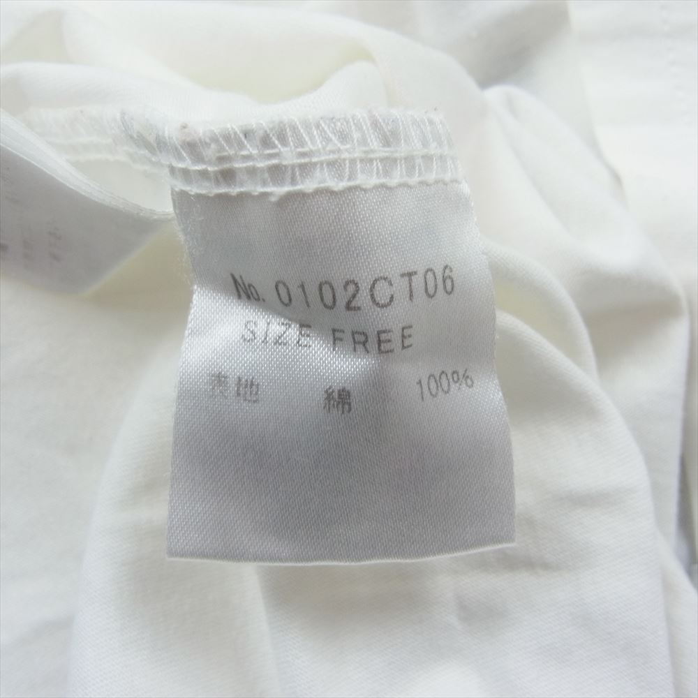 HYSTERIC GLAMOUR ヒステリックグラマー 0102CT06 BLONDIE 半袖 クルーネック プリント Tシャツ ホワイト系 F【中古】