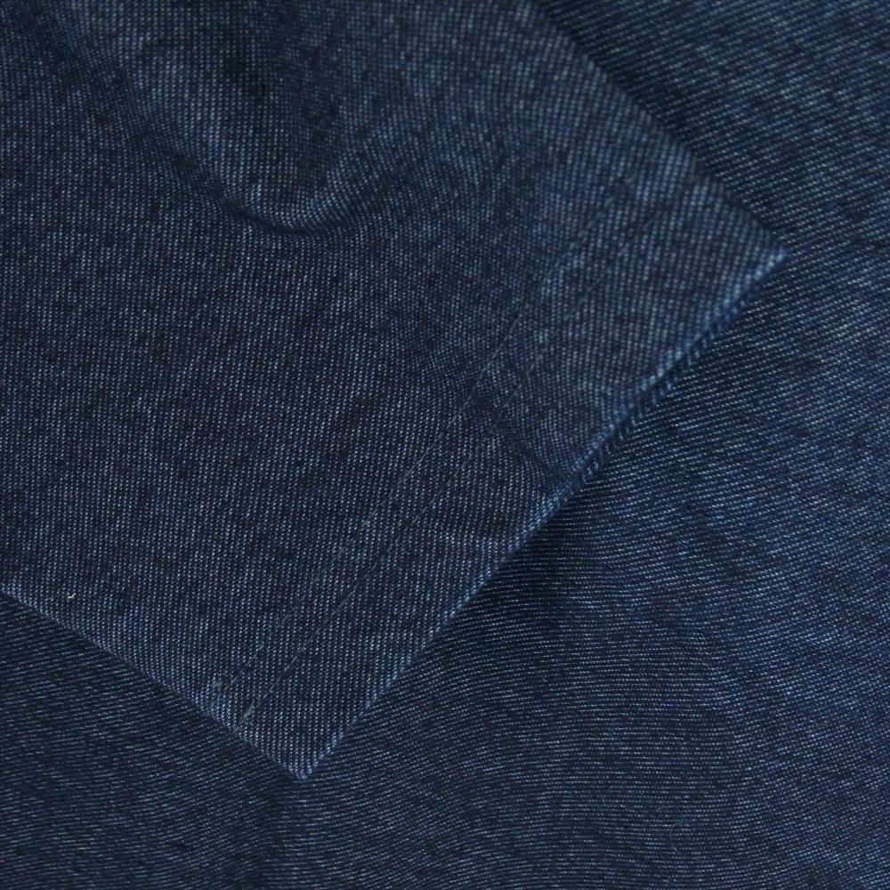 EVISU エヴィス EVISU ロゴ 長袖 Tシャツ インディゴブルー系 36【中古】