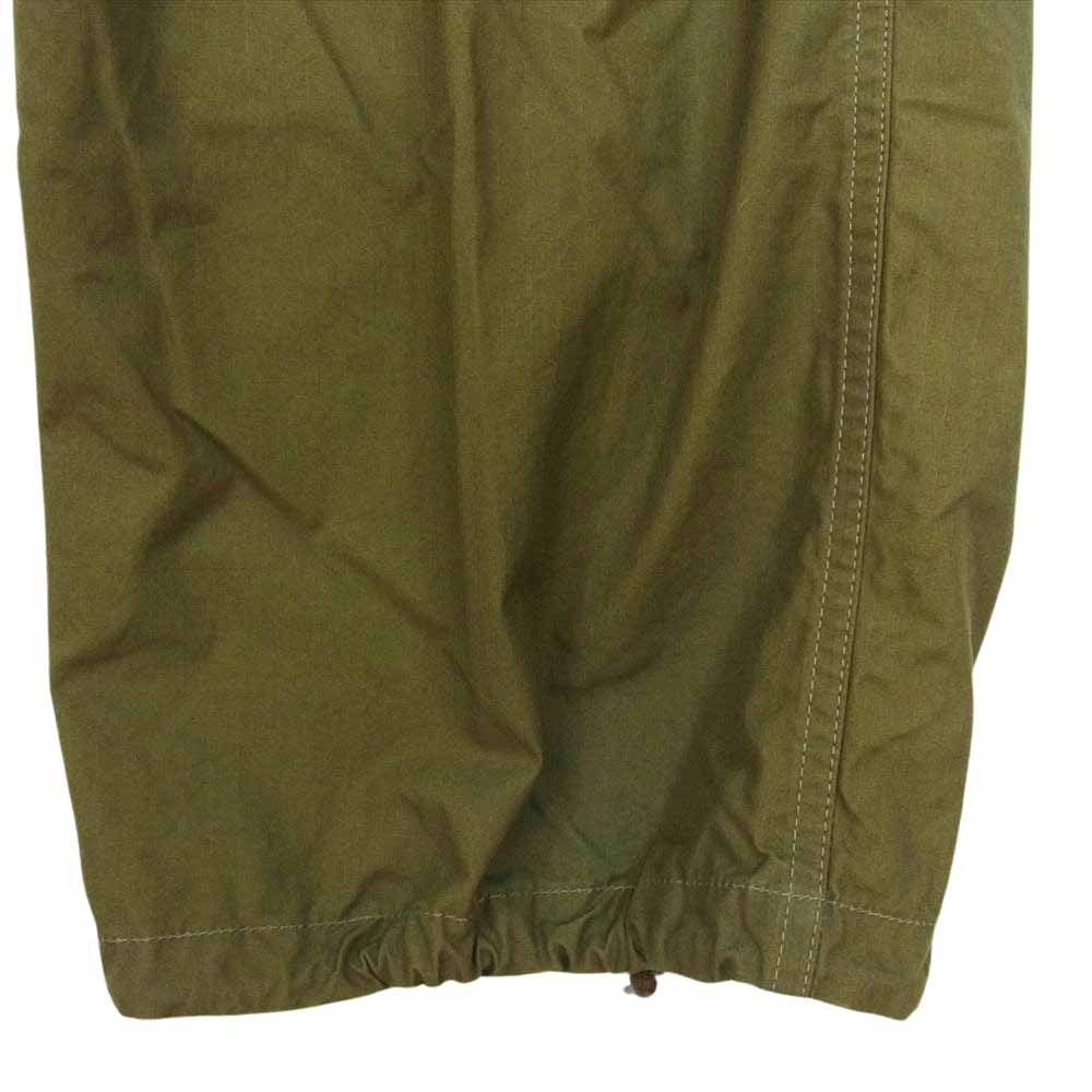 BEAMS ビームス 38-24-0081-803 PLUS MIL 6 Pocket 80/3 Ripstop ミリタリー リップストップ カーゴ パンツ グリーン グリーン系 M【中古】