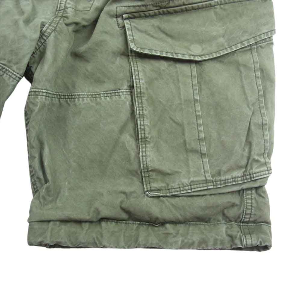 G-STAR ジースター ミリタリー ショート ハーフ カーゴ パンツ カーキ系 33【中古】