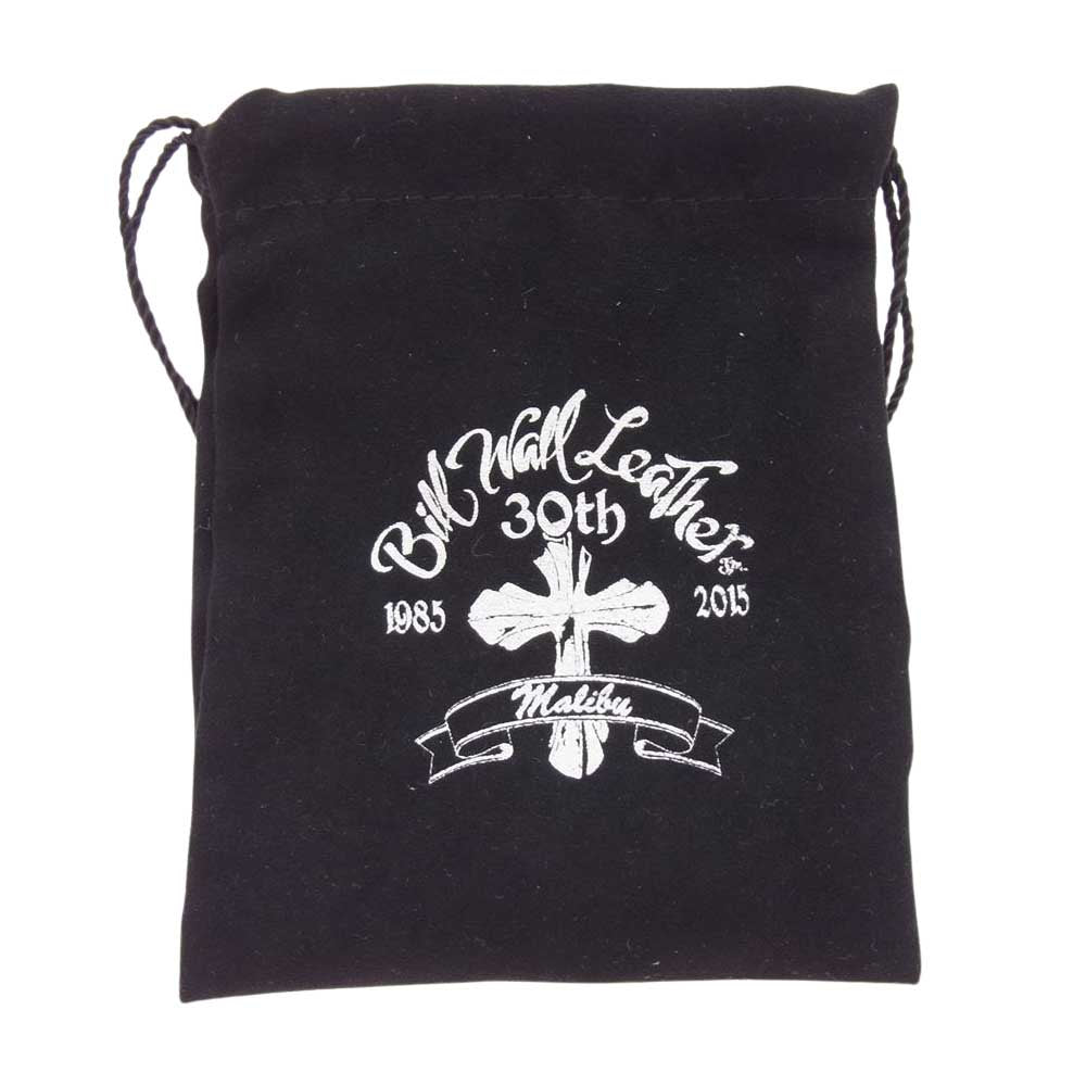 BILL WALL LEATHER ビルウォールレザー Square Chain with Small Dog Head Necklace スクエア チェーン スモール ドッグ ヘッド ネックレス 21インチ シルバー系 21インチ【中古】