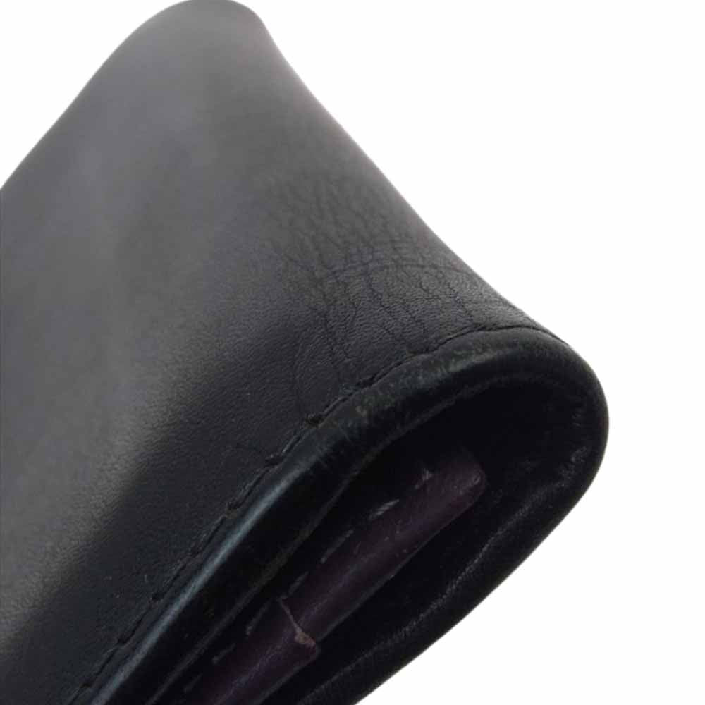 Ettinger エッティンガー ツートーン カードケース 名刺入れ ブラック系【中古】