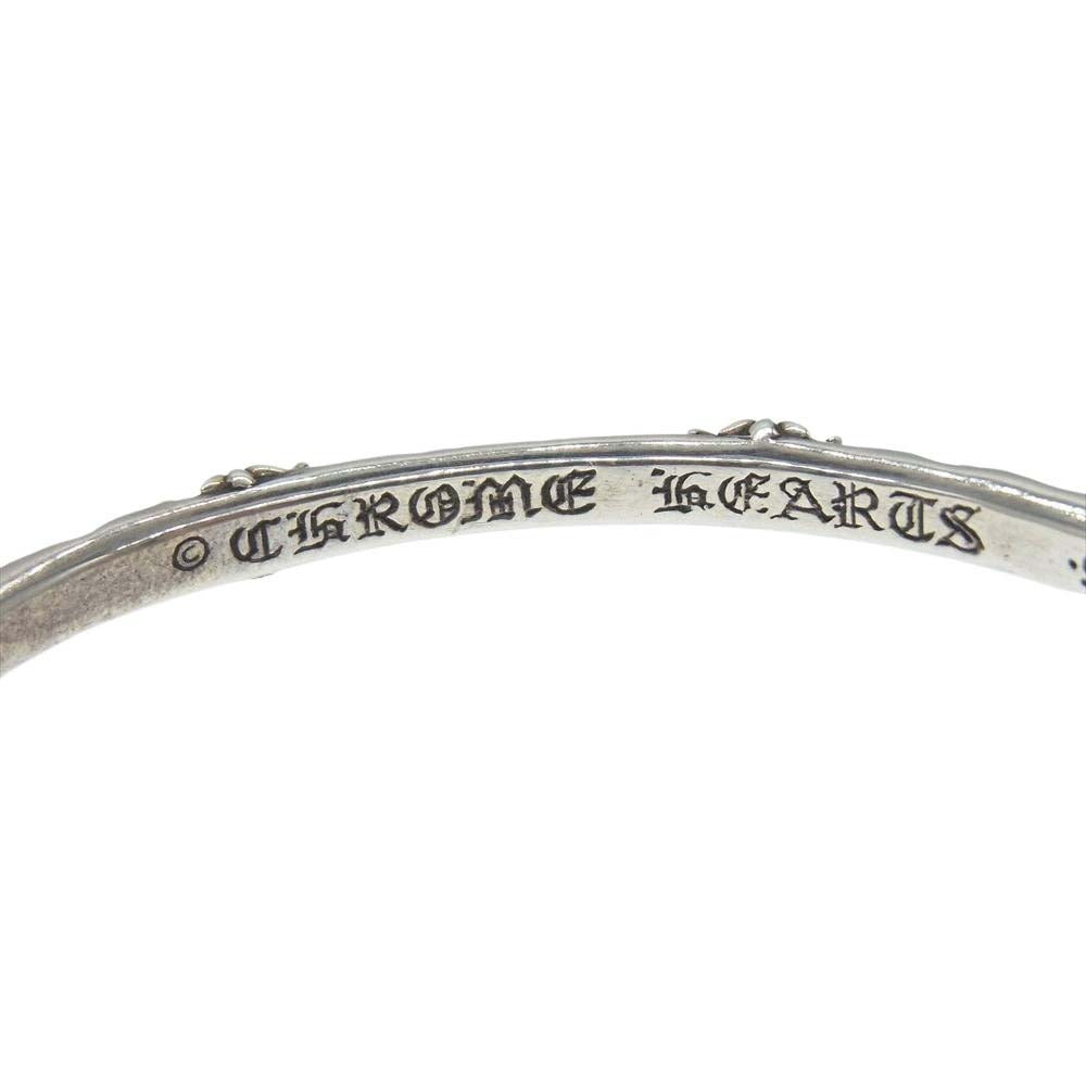 CHROME HEARTS クロムハーツ(原本無) SBT バンド ブレスレット バングル シルバー系【中古】