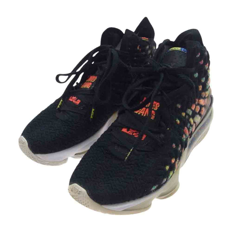 NIKE ナイキ BQ3177-005 LEBRON 17 JAMES GANG レブロン 17 ジェームズ ギャング スニーカー ブラック系  27cm【中古】