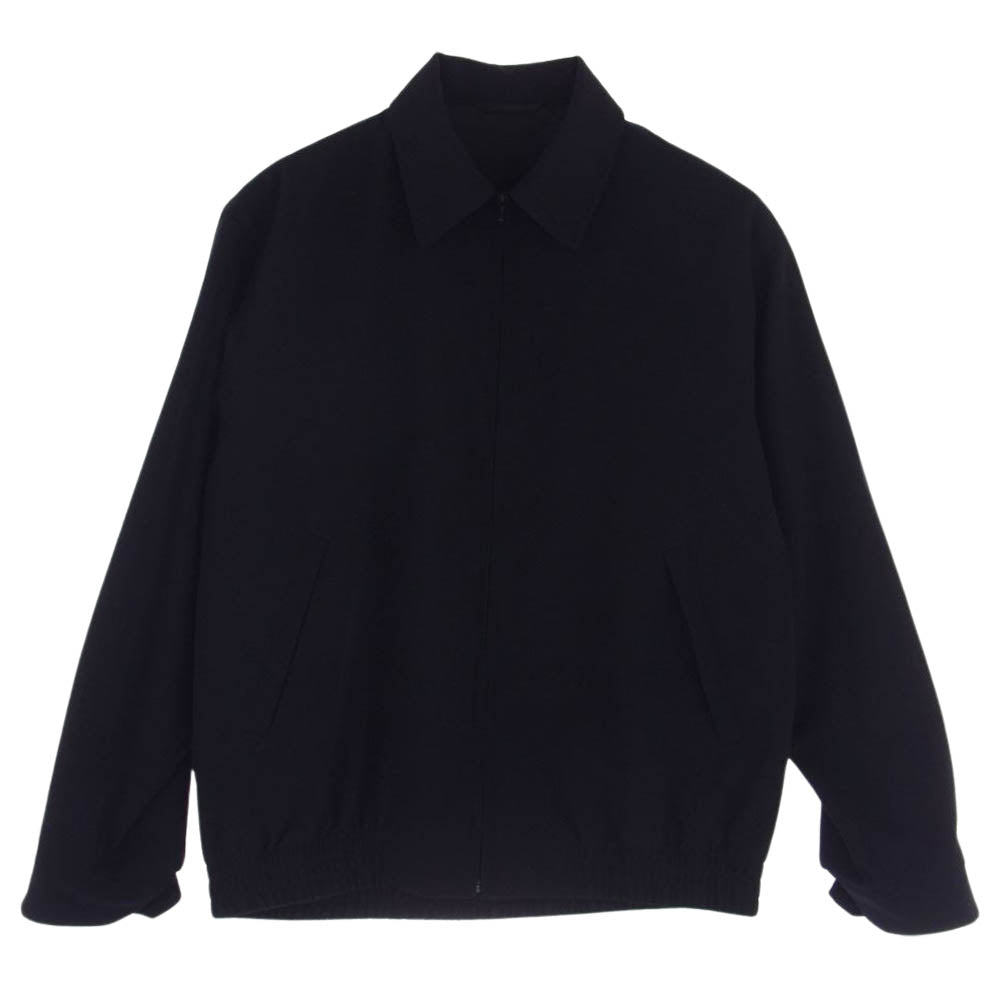 COMOLI コモリ ジャケット 20SS R01-01003 ウールギャバジン スイングトップ スウィングトップ フルジップ ジャケット ネイビー系 2【美品】【中古】 COMOLI コモリ 20SS R01-01003 ウールギャバジン スイングトップ