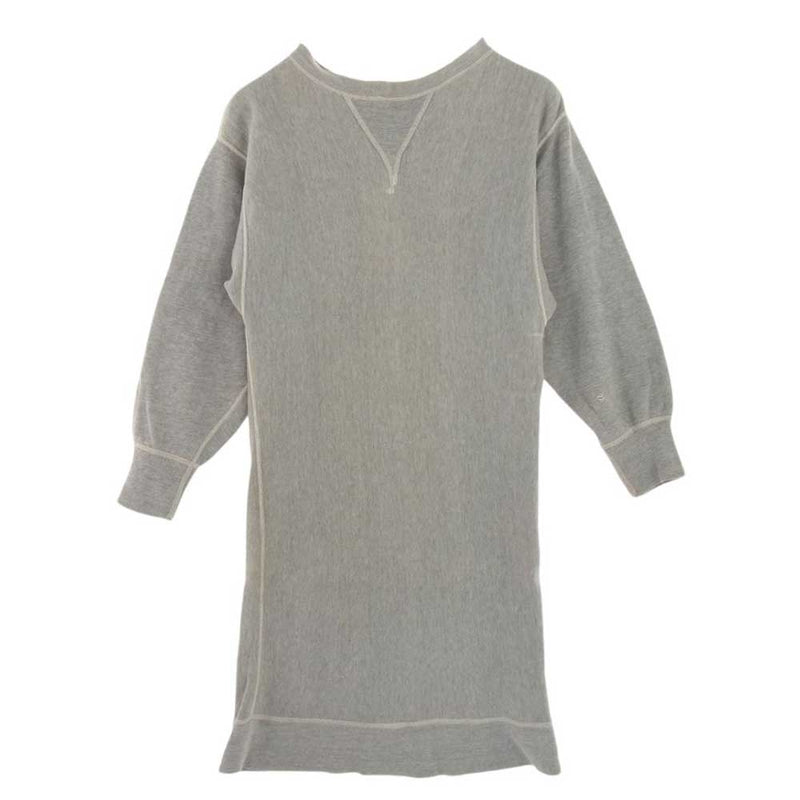 ヴィンテージ 30s 両V ロング丈 スウェット グレー系 44【中古