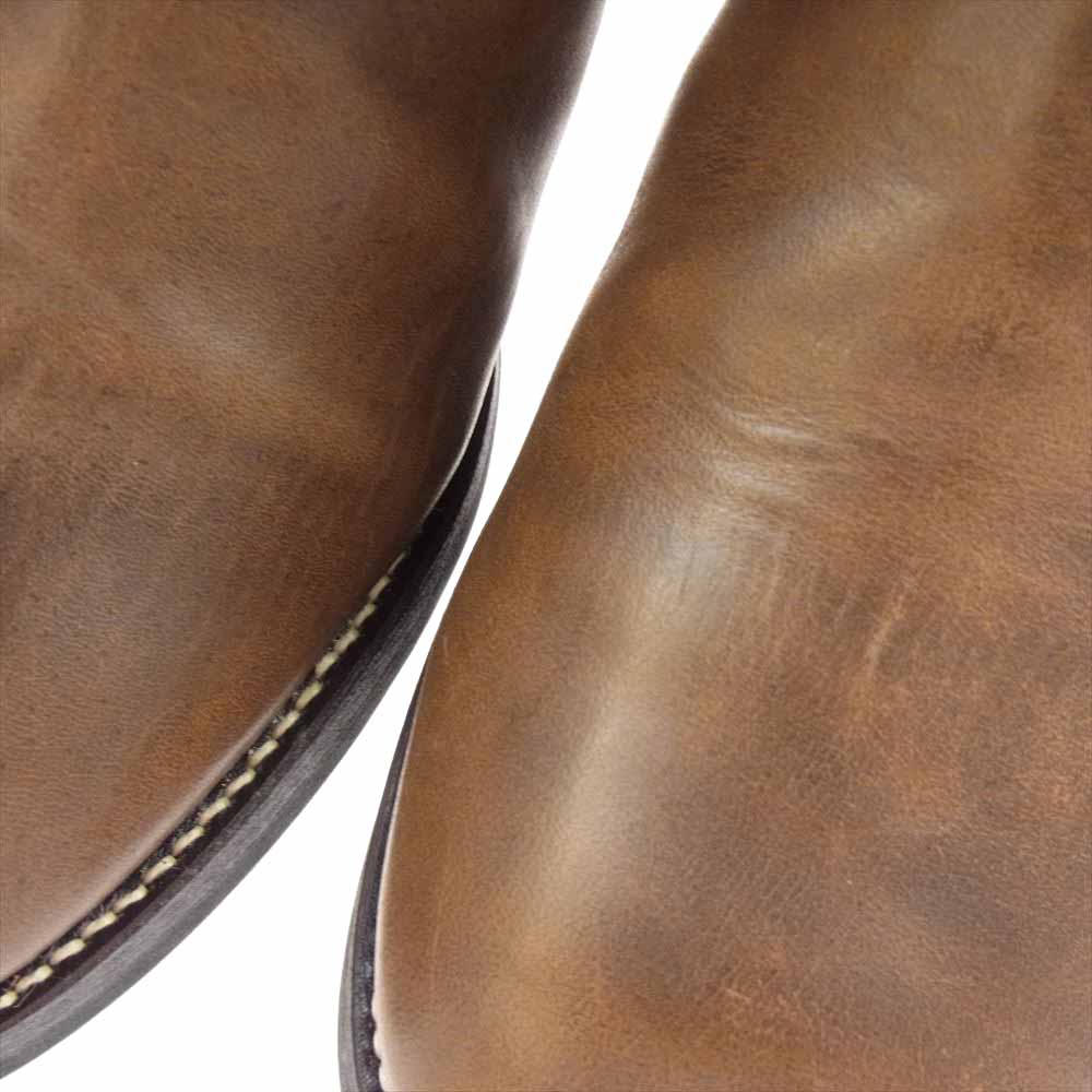 ダッパーズ 40’s Style Short Engineer Boots 40’Sショート タイプ エンジニアブーツ ブラウン系 8.5D【中古】