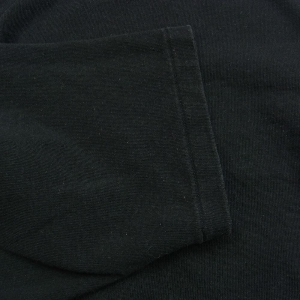 COMOLI コモリ 24SS Z01-05018 コットン ジャージ ベースボール 長袖 Tシャツ ロングスリーブ カットソー ブラック系 2【中古】