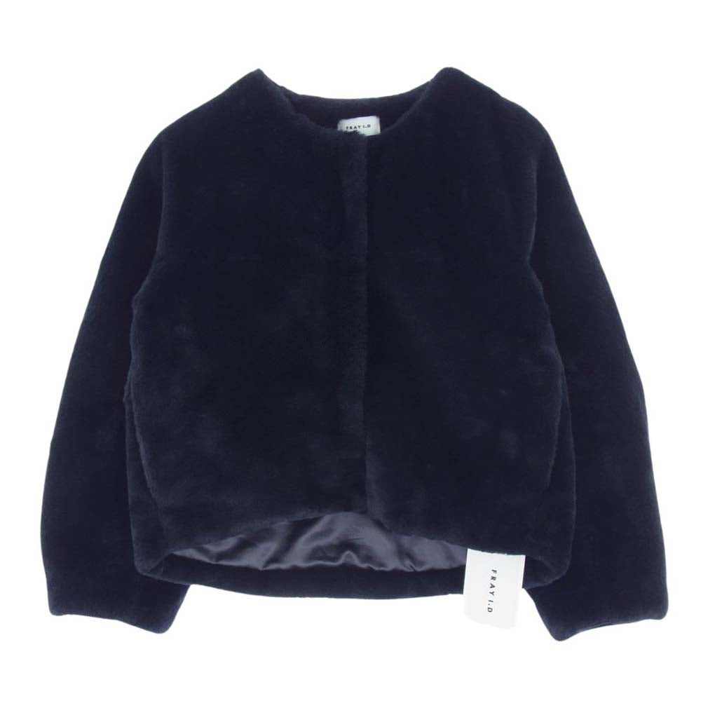 フレイアイディー FWFJ234069 ECOPEL ショート ファー ジャケット 