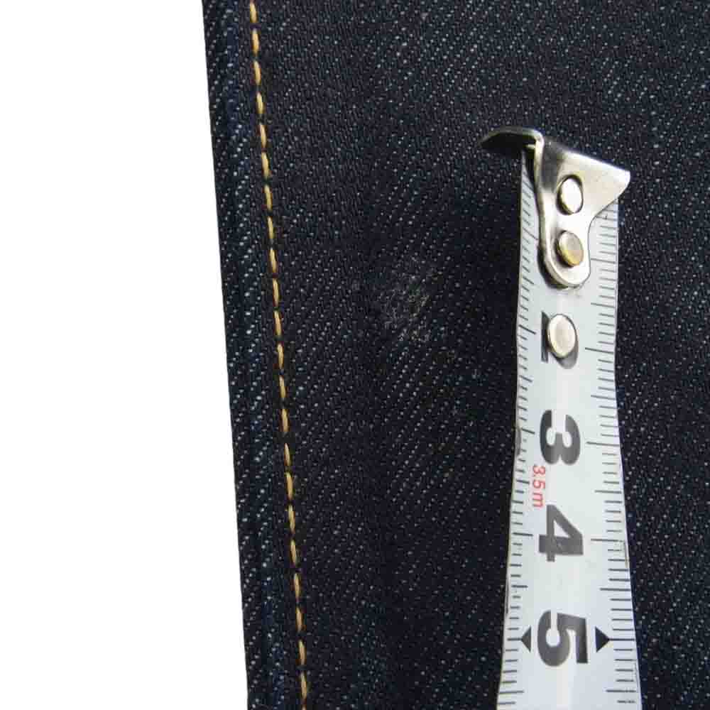 WTAPS ダブルタップス 17SS 171GWDT-PTM06 BLUES BASIC RAW TROUSERS COTTON DENIM ベーシック ロウ トラウザー コットン デニム パンツ インディゴブルー系 M【中古】