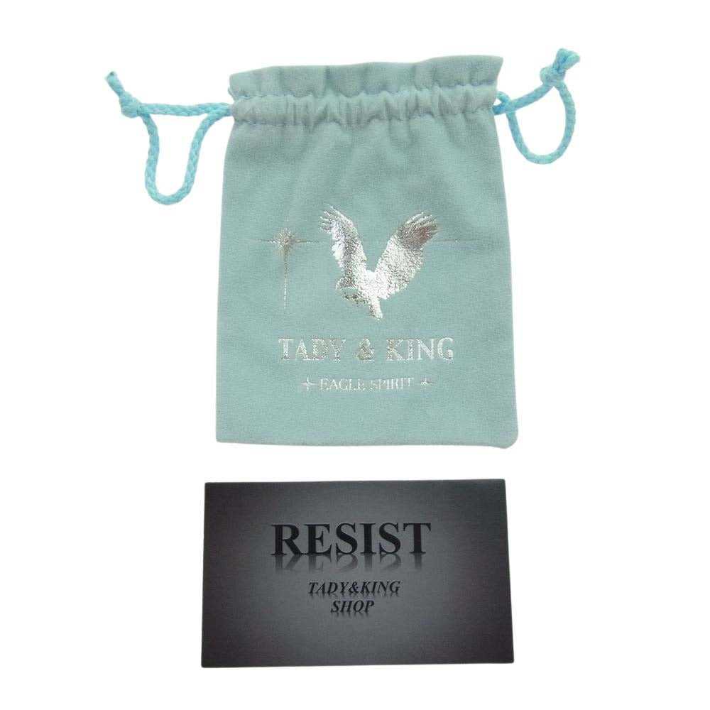 TADY&KING タディアンドキング ネイティブ たたき SV アポロ リング シルバー系 17号【中古】