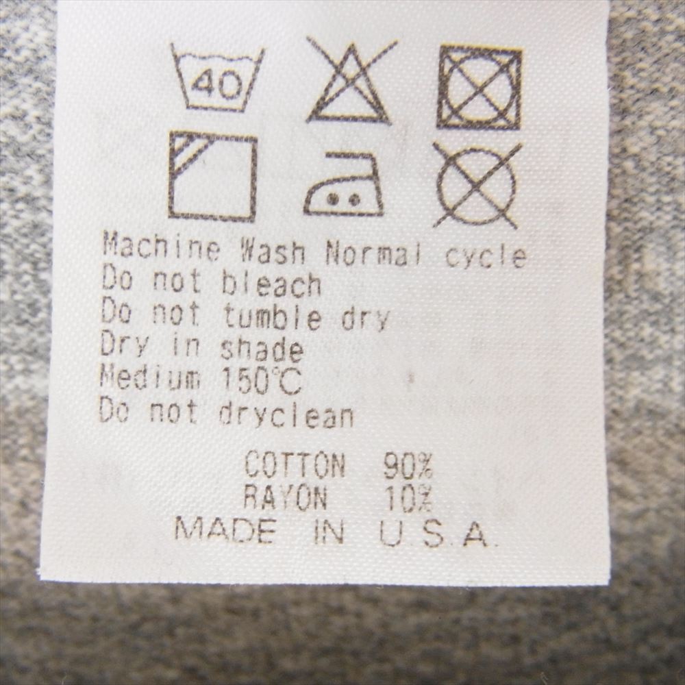 Champion チャンピオン STANDARD CALIFORNIA USA製 T1011 半袖 Tシャツ カットソー グレー系 L【中古】