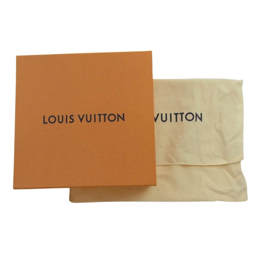 LOUIS VUITTON ルイ・ヴィトン MP2608 モノグラム レザー キャスケット キャップ 帽子 ライトブルー系【極上美品】【中古】