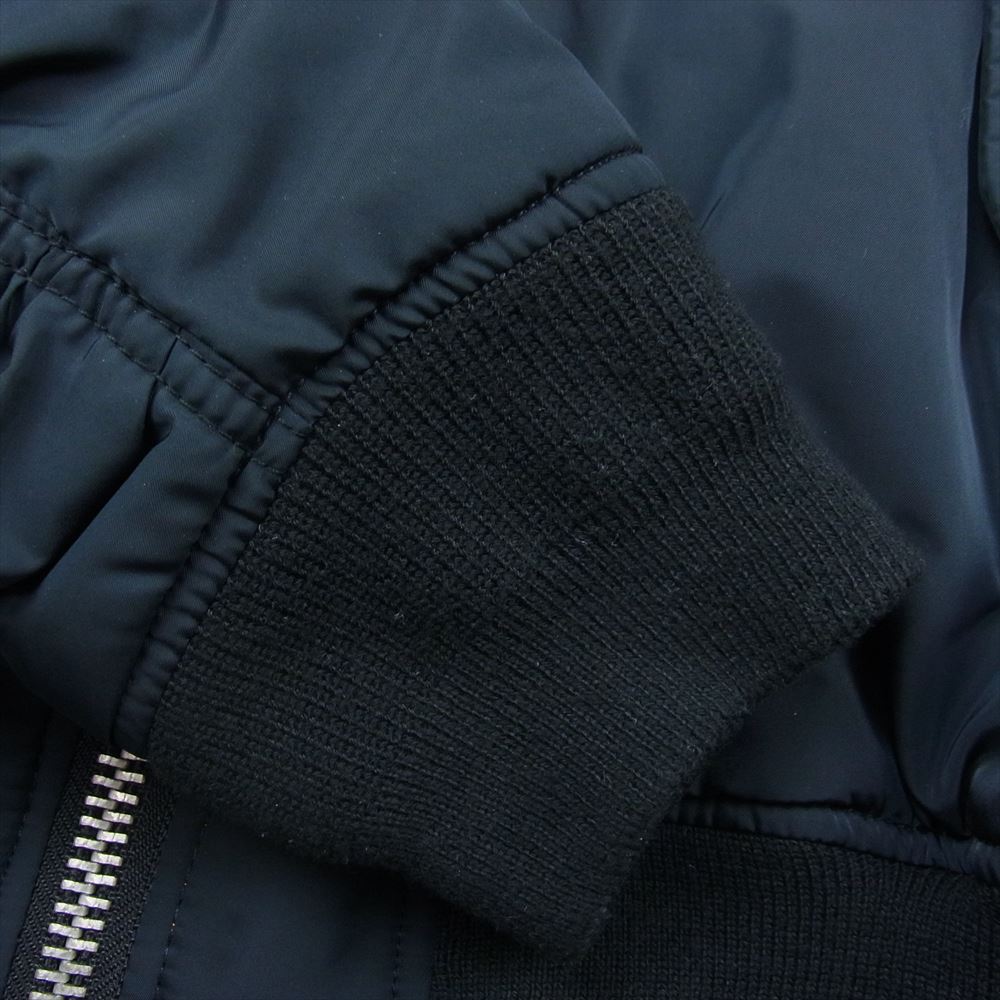 FEAR OF GOD フィアオブゴッド FOG エフオージー フォグ COLLECTION ONE コレクションワン Bomber Jacket ボンバー フライト ジャケット MA-1 ダークネイビー系 M【中古】
