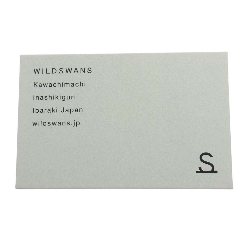 WILDSWANS ワイルドスワンズ SP-GROUNDER ホーウィンシェルコードバン 内装イングリッシュブライドル グラウンダー 2つ折り財布 ウォレット ワインレッド系【美品】【中古】