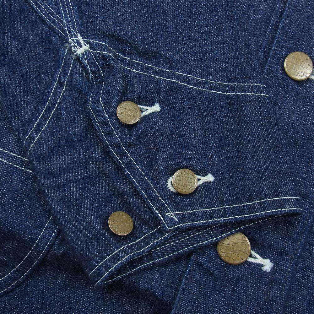 JELADO ジェラード JP94491J 491J Coverall カバーオール デニムジャケット インディゴブルー系 XL【新古品】【未使用】【中古】