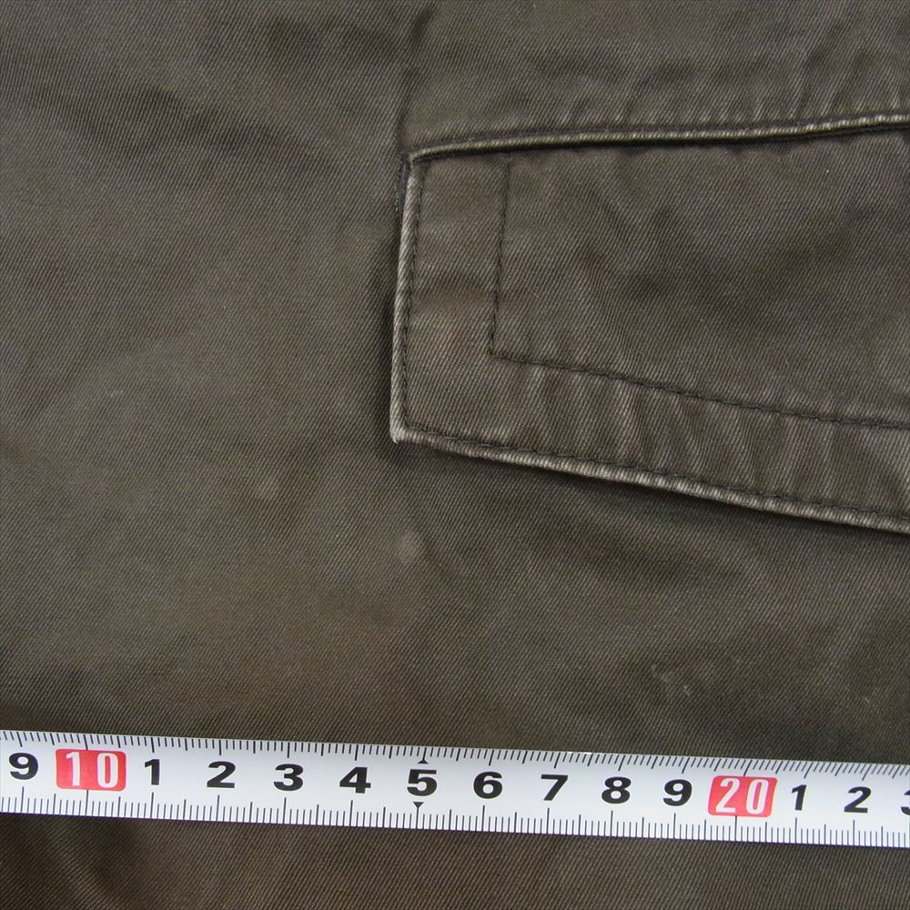 Y's Yohji Yamamoto ワイズ ヨウジヤマモト MW-P13-035 Y's for men ボタンフライ ワイド カーゴ パンツ ブラウン系 4【中古】