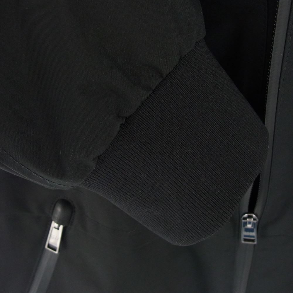 HUGO BOSS ヒューゴボス 国内正規品 3in1 Jacket 中綿ライナー付属 止水フルジップ マウンテンパーカー ブラック系 IT48【中古】