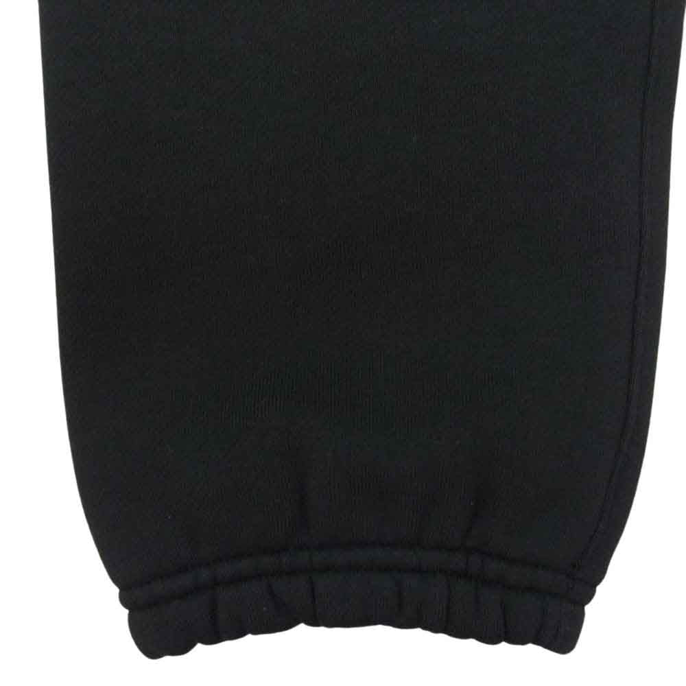 FEAR OF GOD フィアオブゴッド 22SS ESSENTIALS エッセンシャルズ Core Collection Sweat Pants Stretch Limo コアコレクション ストレッチリモ フェルトロゴ ラバープレート ドローコード スウェット パンツ ブラック系 XS【中古】