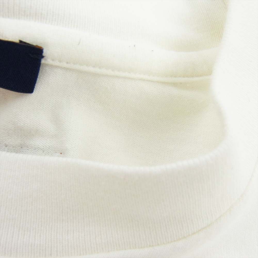 LOUIS VUITTON ルイ・ヴィトン 23AW RM232 NPG HPY83W プリンテッド コットン 鳥 グラフィック 半袖 クルーネック Tシャツ オフホワイト系 M【中古】