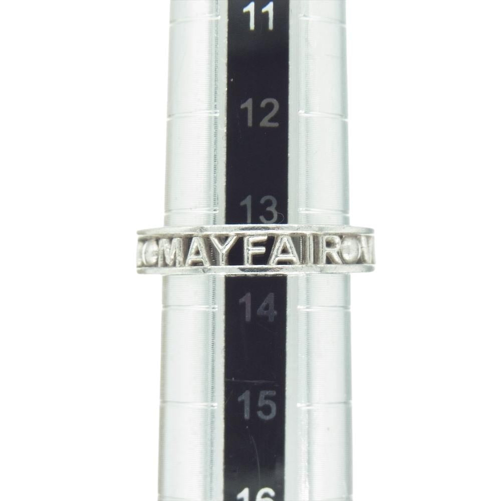 Vivienne Westwood ヴィヴィアンウエストウッド WESTMINSTER RING ウエストミンスター リング MAYFAIR シルバー925 M 13.5号【中古】