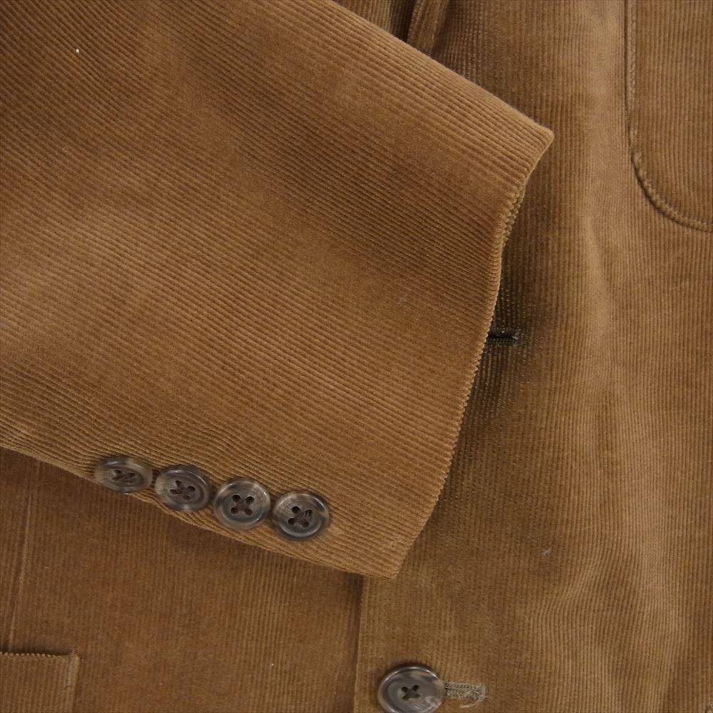 POLO RALPH LAUREN ポロ・ラルフローレン コーデュロイ シングル テーラード ジャケット ブラウン系 M【中古】