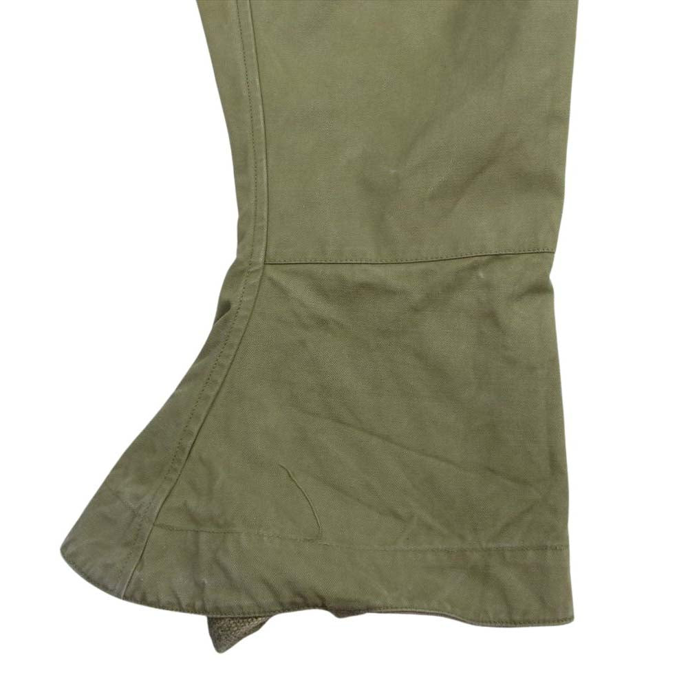 イタリアンアーミー ヴィンテージ イタリア軍 MOTOR CYCLE PANTS バイク部隊 モーター サイクル パンツ ベージュ系【中古】