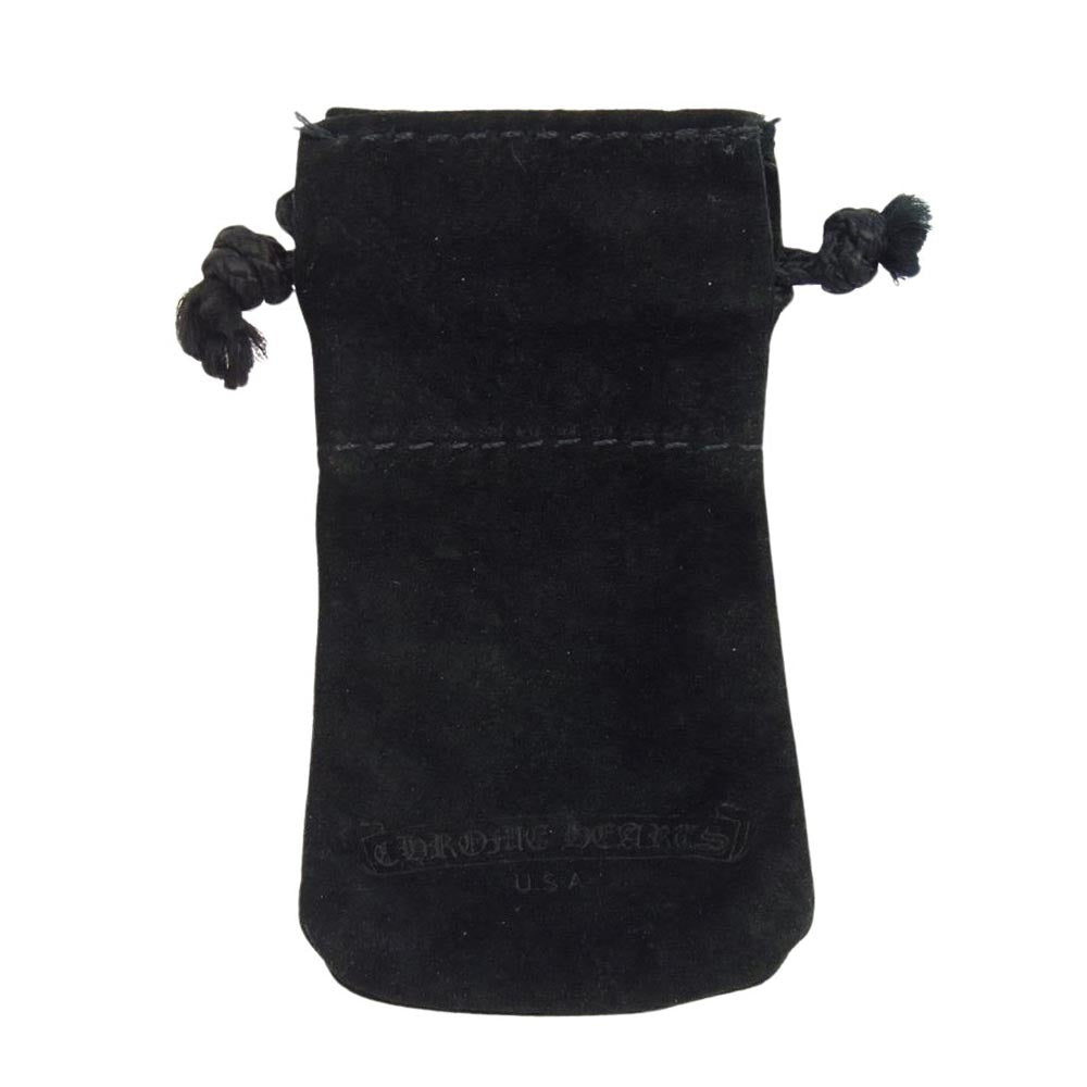 CHROME HEARTS クロムハーツ(原本無) STUD HEART ハート スタッド ピアス シルバー系【中古】