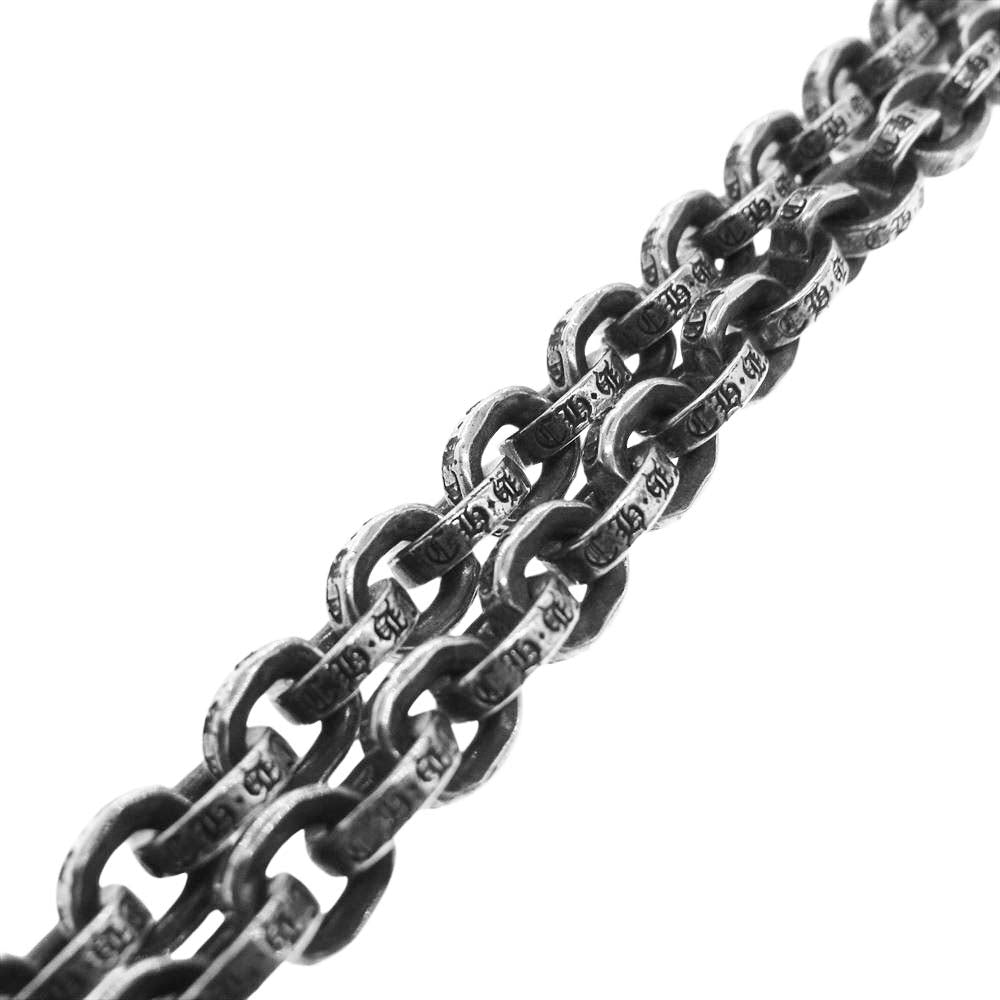 CHROME HEARTS クロムハーツ(原本無) 24inch PAPER CHAIN 24インチ ペーパー チェーン ネックレス シルバー系【中古】