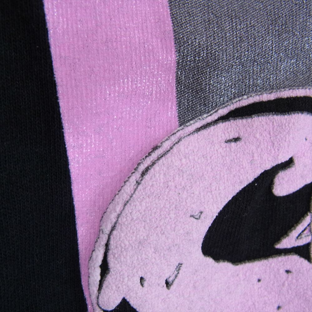 FRAGMENT DESIGN フラグメントデザイン × Travis scott cactus jack トラヴィス スコット カクタス ジャック SIZE L PINK SUNRISE TEE プリント 半袖 Tシャツ ブラック系 XL【中古】