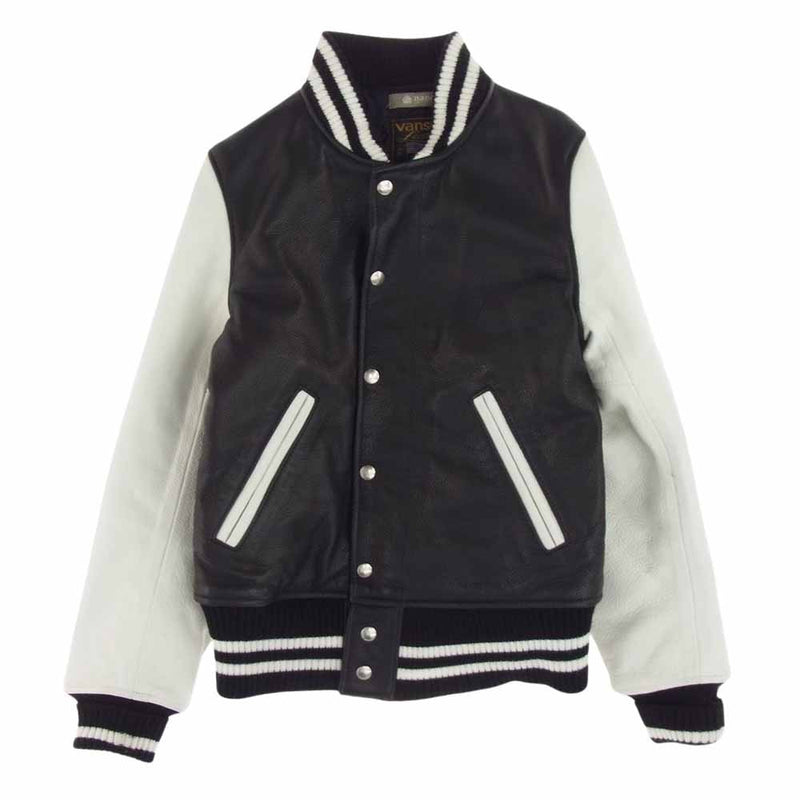 【別注】nano universe × AZ スタジャン 袖レザー M ブラック 別注】nano universe × AZ スタジャン 袖レザー M ブラック ナノ