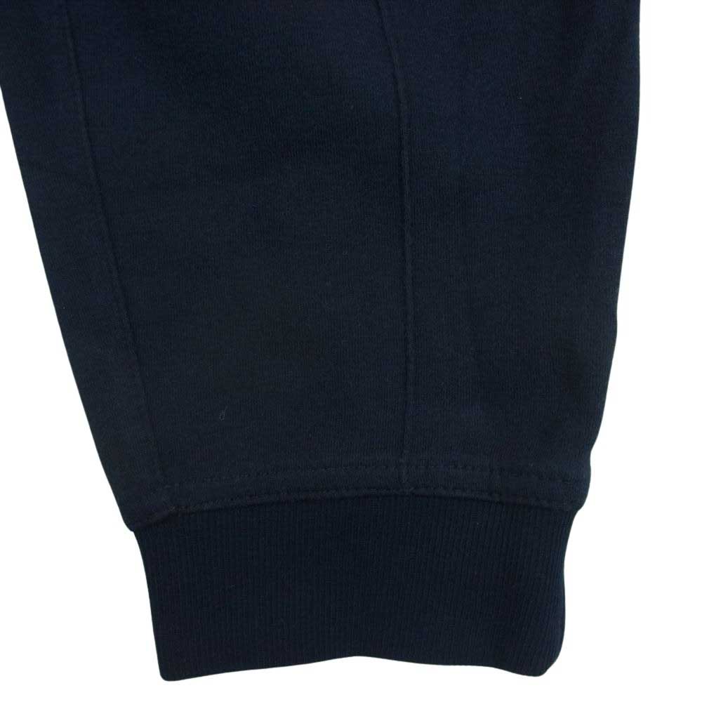 ブルネロクチネリ コットン アンクル ジップ付き スウェット パンツ イタリア製 ネイビー系 S【中古】