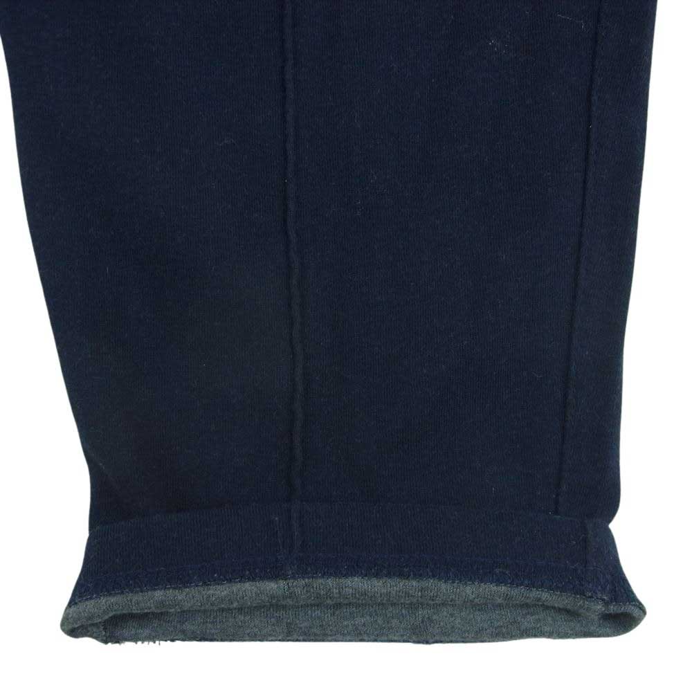 ブルネロクチネリ 切替 コットン スウェット パンツ イタリア製 ネイビー系 M【中古】