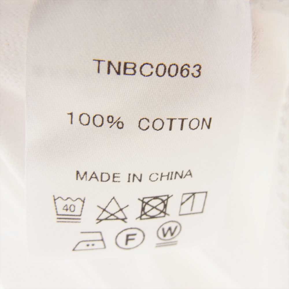 サプール 22SS TNBC0063-0001 × THE NETWORK BUSINESS TNB DETROIT TEE 半袖 Tシャツ ホワイト系 L【新古品】【未使用】【中古】