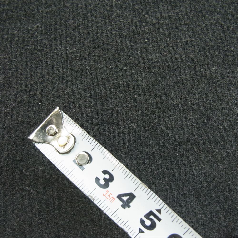 サプール A0022-202 × FR2 エフアールツー SAPEur HOODIE ヴィンテージ加工 スウェット パーカー シャツ ダークグレー系 XL【中古】