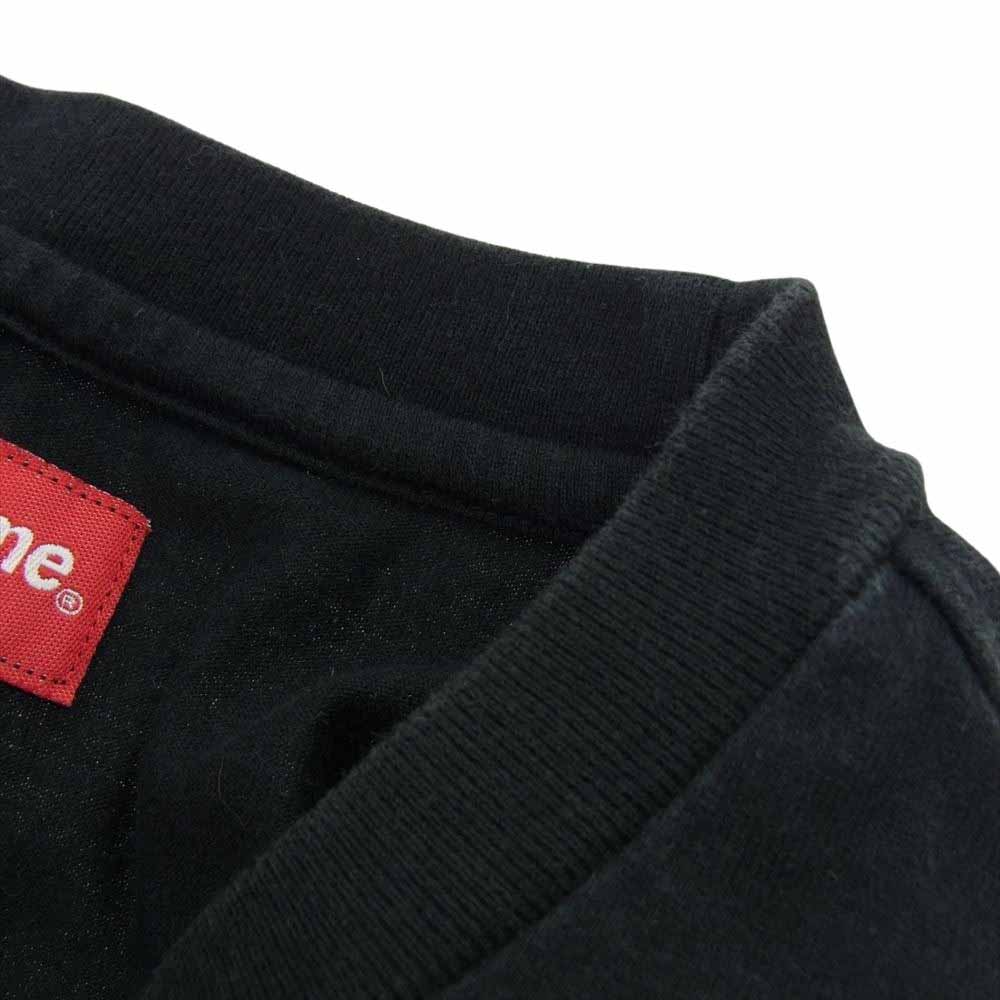 Supreme シュプリーム SMALL BOX LOGO L/S スモールボックス ロゴ ロングスリーブ Tシャツ ブラック ブラック系 L【中古】