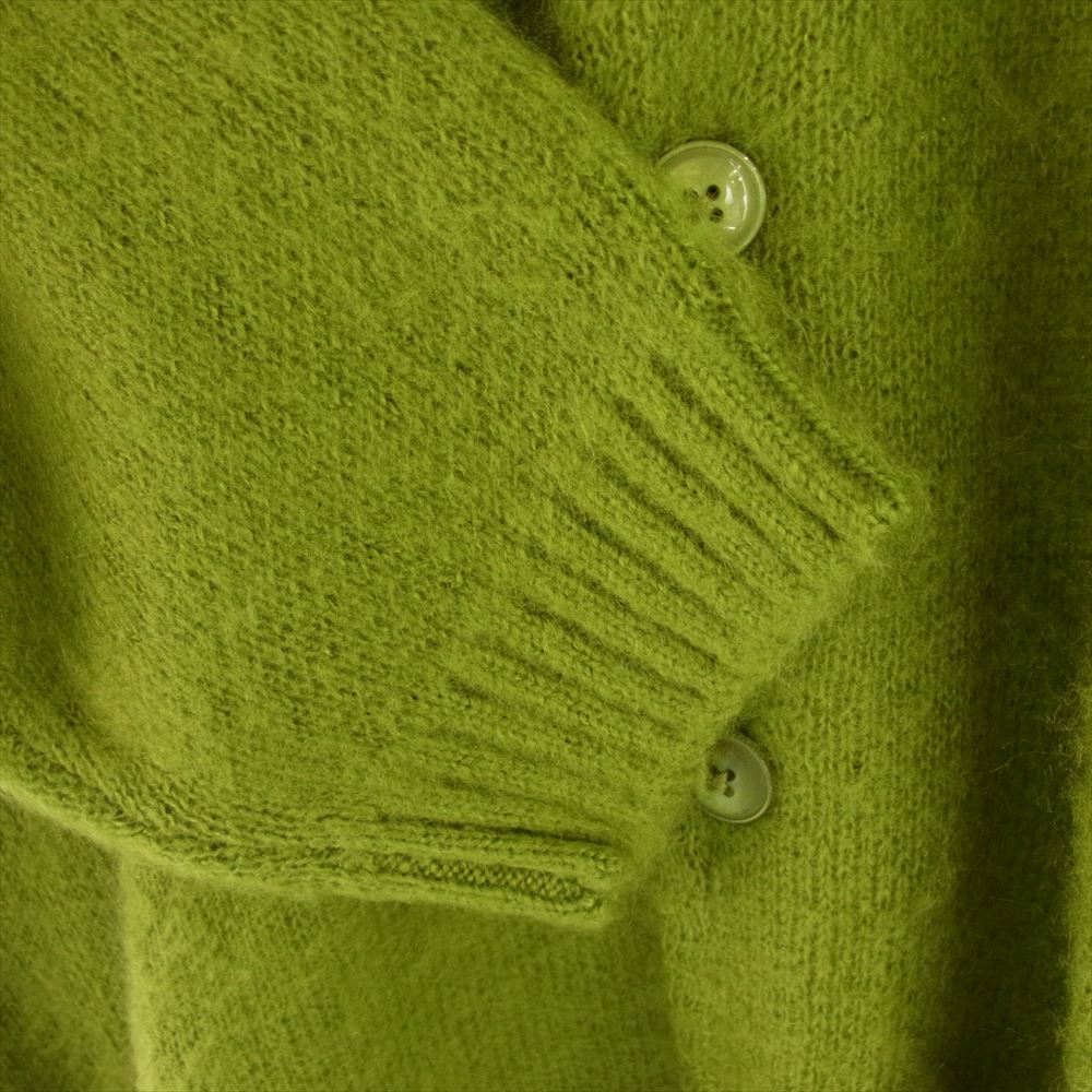 タウンクラフト 23AW PENNEY'S ペニーズ SHAGGY SOLID CARDIGAN シャギー ソリッド アクリル モヘア カーディガン グリーン グリーン系 M【極上美品】【中古】