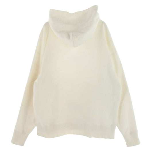 ユニオンランチ ロンハーマン別注 Organic Cotton Sweat Hoodie スウェット パーカー ホワイト系 L【中古】