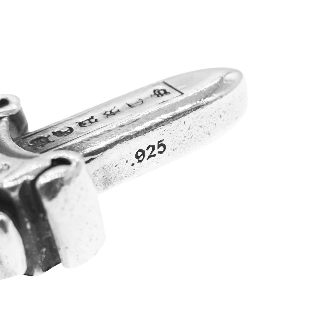 CHROME HEARTS クロムハーツ(原本無) DOUBLE DAGGER ダブルダガー ペンダント トップ【中古】