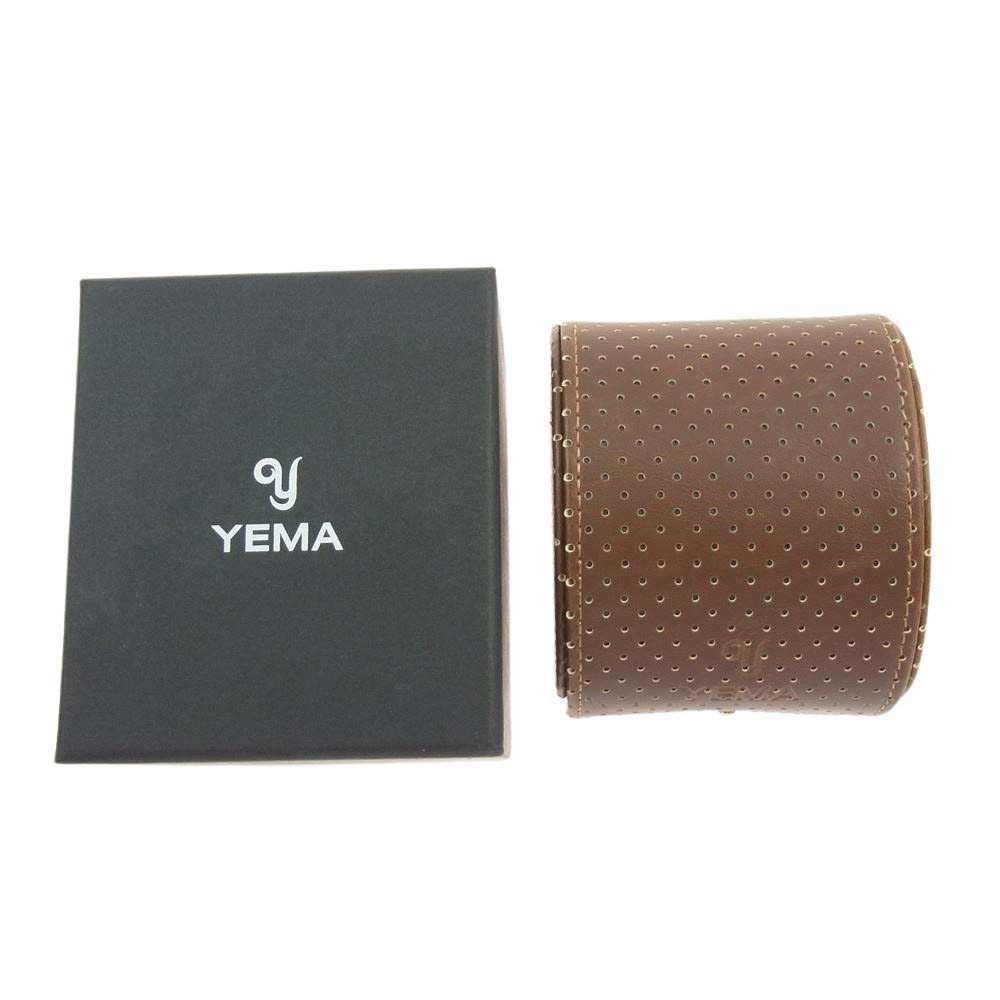 イエマ YWTR23-GMS WRISTMASTER TRAVELLER リストマスタートラベラー 自動巻 シルバー系【美品】【中古】