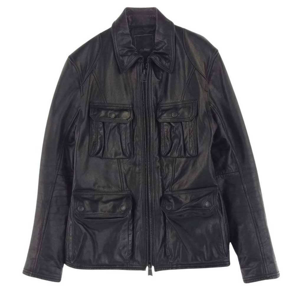 テットオム tete home 牛革レザージャケット ライダース テットオム 