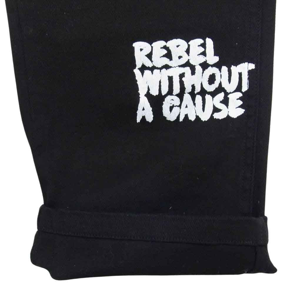 スイッチブレード 1001501 GRAPHIC PRINT DENIM PT BLACK グラフィック プリント デニム パンツ ブラック系 L【中古】