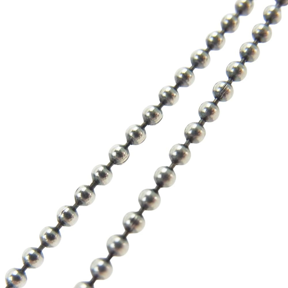 amp japan アンプジャパン ターコイズ チェーン付き ペンダント ネックレス シルバー系 ブルー系【中古】