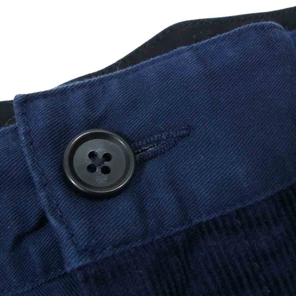 Engineered Garments エンジニアードガーメンツ GHURKA SHORT グルカショーツ ハーフパンツ マルチファブリック 多素材切替 コーデュロイ リップストップ ネイビー系 S【中古】