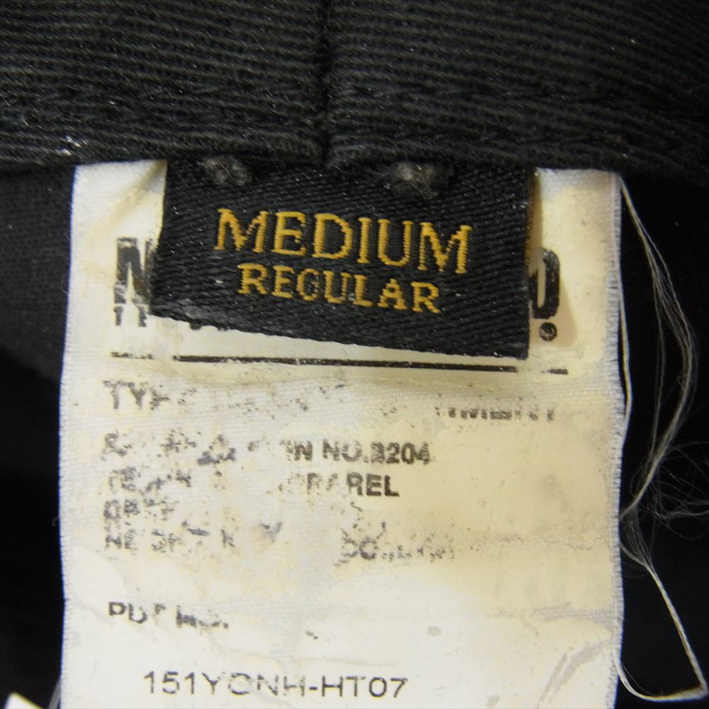 NEIGHBORHOOD ネイバーフッド 15SS 151YGNH-HT07 BB W-CAP ベースボール キャップ ネイビー系 M【中古】